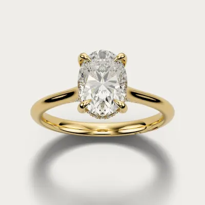 Elara in yellow gold