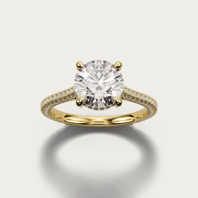 All Diamonds in yellow gold