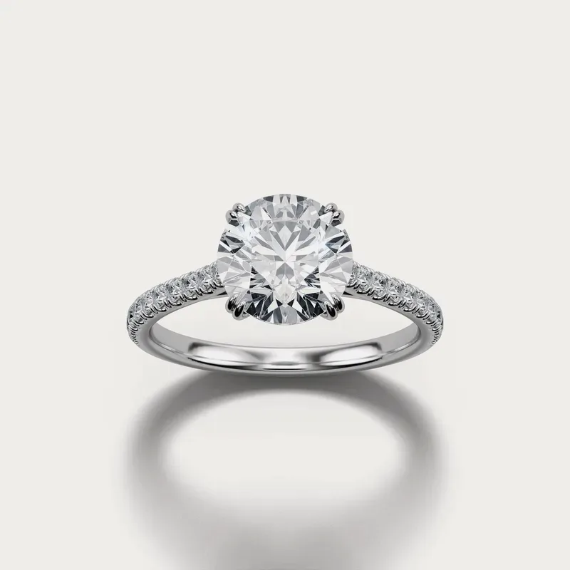 Pavé Solitaire